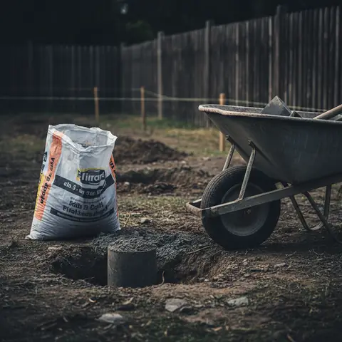 Concrete for Posts